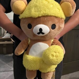 Lot of 5 Rilakkuma stuffed bears NWT